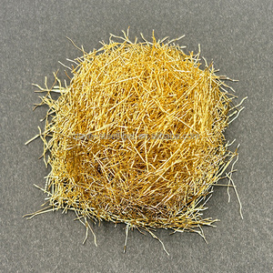 Fibra de Acero Metálica Recta Recubierta de <span class=keywords><strong>Cobre</strong></span>, Anticorrosiva, Duradera, de Alta Calidad y Tamaño Personalizado para la Construcción de Hormigón - Product Image 1