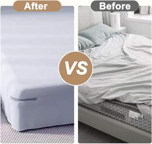 ชุดยึดมุมผ้าปูที่นอนแบบหนาพิเศษ 4 ชิ้น ช่วยให้ผ้าปูที่นอนยึดติดแน่น - Product Image 3