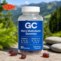 Gommes multivitaminées pour hommes sans sucre Vitamines A B1 B2 B6 B12 C D E 30 unités OEM Marque privée