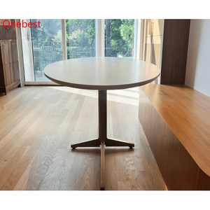 Hình Dạng Hình Bầu Dục Corian Acrylic Rắn Bề Mặt Bảng Top Phòng Chờ Vip Phòng Bàn Cà Phê Vàng Bảng Cơ Sở - Product Image 2