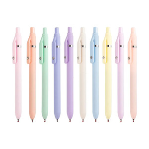 Morandi ปากกาสีแบบกดย้อนยุคปากกาสีกลางแบบข้ามพรมแดนปากกาแปรงสำหรับนักเรียนออฟฟิศยอดนิยม - Product Image 1