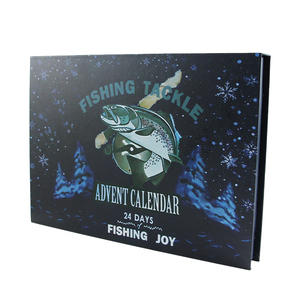 Coffret Cadeau de Pêche Personnalisé Selco Soft Worm OEM, Ensemble de leurres, Mystère de Noël - Product Image 1