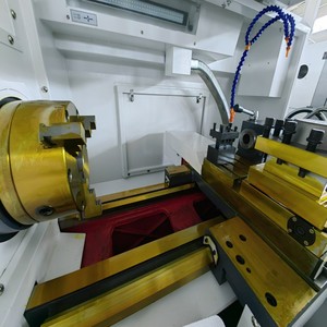 大型自動フラットベッド横型CNC旋盤CK61100 トーノ 合金ホイール修理用シングルスピンドル シーメンスGSK制御 ハイグレード - Product Image 4