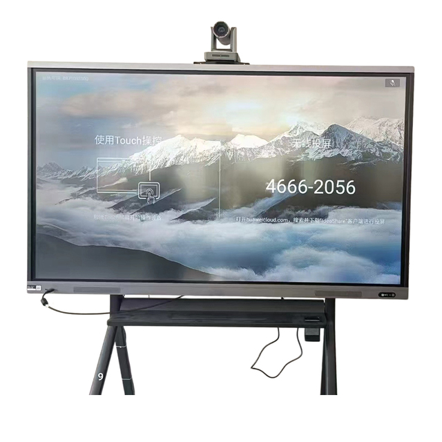 Smart Interactive Board 4k Touch Panel All in One Pc Monitor Interactive Flat Panel for Education Conference
