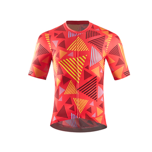 Maillot <span class=keywords><strong>de</strong></span> cyclisme <span class=keywords><strong>homme</strong></span> Aero Race Fit pour vélo <span class=keywords><strong>de</strong></span> route, manches courtes, anti-humidité, respirant, poche zippée, UPF50, vêtements <span class=keywords><strong>de</strong></span> cycliste, fabrication usine - Product Image 4
