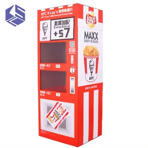 Retail Store Chocolate Display Stand Supermarket Promotion Cardboard Corrugated Floor POP Display Shelf For Potato Chips Snacks