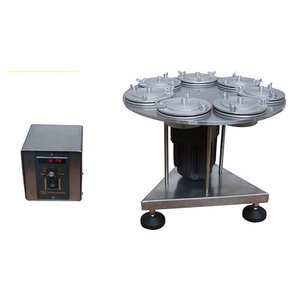 Moisture Permeation Cup Rotating <b>Stand</b> Stainless Steel 7 Position <b>Turntable</b> For Lab Testing - Product Image 2
