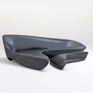 Conjunto de sofás de tela moderna, muebles de sala de estar, Luna, gran tapizado - Product Image 6