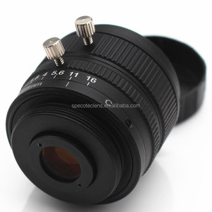 25mm Low Distortion <strong>1</strong>'' 2/<strong>3</strong>'' <strong>1</strong>/2'' <strong>1</strong>/<strong>3</strong>'' Fixed Focus C Mount Optical Industrial 8MP <strong>Lens</strong> - Product Image 1