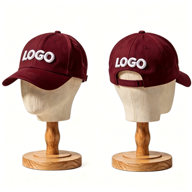 Customized 3D Embroidery Cotton Dad Hat Unisex Baseball Cap With Back Logo Adjustable Buckle Sport Caps for All Seasons