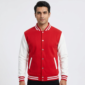 Vestes pour homme de haute qualité, design personnalisé, nouvelle veste élégante pour homme, couleur unie, vestes universitaires pour homme - Product Image 1