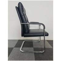 Chaise de bureau exécutive à dossier haut Appui-tête réglable Chaise pivotante en cuir ergonomique pour Chaise de conférence Bureau Silla De