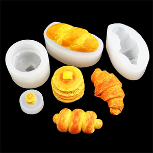 Molde de silicona grande para velas aromáticas, pasteles de yeso, diseño de cartera de lujo popular de marca - Product Image 2