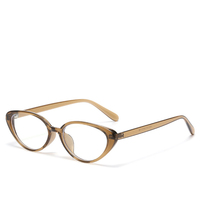 Gafas Retro Maillard con montura de ojo de gato TR90 para mujer, gafas graduadas 6614-1