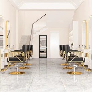 Chaise de Barbier Professionnelle en Métal de Haute Qualité pour Salon de Coiffure – Offre Spéciale pour Vente en Gros de Sièges de Coiffage - Product Image 6