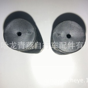 Puños para manillar de bicicleta de 22,2 mm, antideslizantes, negros, para bicicletas de montaña - Product Image 3