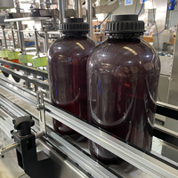 Machine de capsulage pneumatique à double tête pour fûts en plastique de grande taille pour bière artisanale, haute efficacité