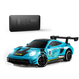 Coche de simulación a escala 1:64 con control remoto 2.4G, mini vehículo RC para niños - Product Image 1