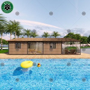 Maison conteneur préfabriquée extensible avec extérieur imitation bois, qualité supérieure, directement de l'usine, pour un logement confortable - Product Image 4