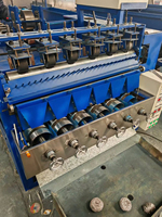 Éponge en métal de boule propre de cuisine à grande vitesse de 6 têtes faisant la machine pour produire la boule de nettoyage en acier de récureur