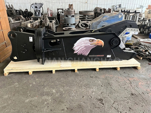 Produits les plus vendus Cisaille hydraulique mobile à double cylindre rotative à 360 degrés pour la découpe de métaux et de ferraille, 20 tonnes, pour excavatrice 320 - Product Image 2