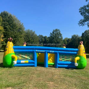 Labyrinthe hanté gonflable Halloween horreur champ de maïs fête en plein air location commerciale adultes rebond <span class=keywords><strong>maison</strong></span> avec ventilateur en vente - Product Image 3
