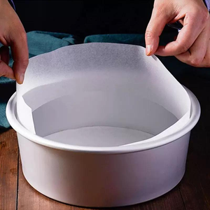 Papier de cuisson antiadhésif pour moule à gâteau Chiffon 4/6/8/10 pouces, papier sulfurisé ménager résistant aux hautes températures pour <span class=keywords><strong>four</strong></span> - Product Image 2