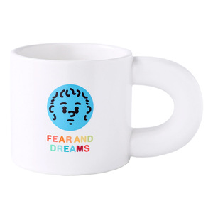 แก้วเซรามิค Fear And Dreams 330 มล. ลายการ์ตูน พิมพ์ลายสกรีน แก้วกาแฟ แก้วน้ำชา ของขวัญสำหรับใช้งานทั่วไป - Product Image 5