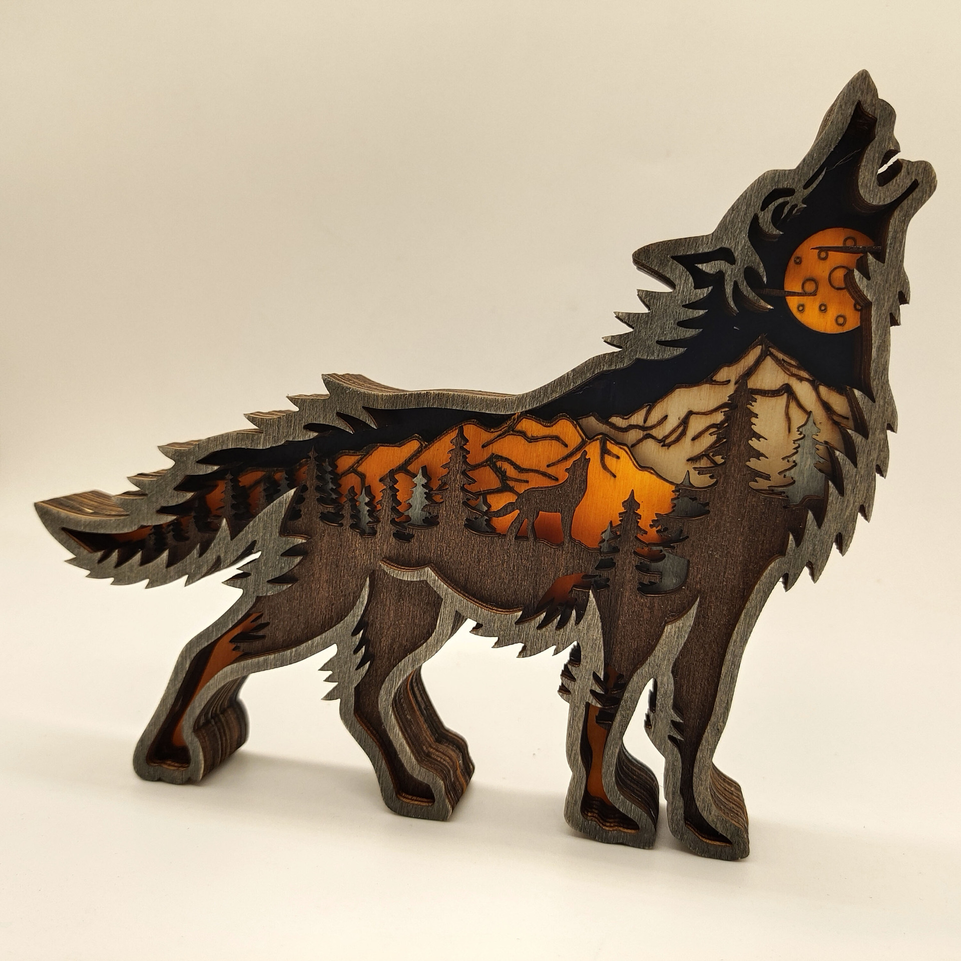 Couleur naturelle du loup