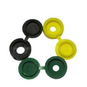 Viti in <span class=keywords><strong>Plastica</strong></span> Elehk Materiale PA PE Viti in Nylon con Tappo M3 M4 M5 Testa Piatta Rotonda a Prezzo all'Ingrosso Cinese - Product Image 1