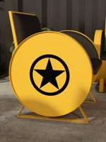 Ensemble de table et de canapé en fer forgé industriel pour restaurant, bar à domicile, de haute qualité, durable et respectueux de l'environnement