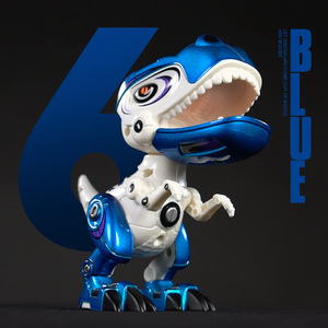 Moulé sous pression Dino métal alliage B/O électrique Tyrannosaurus Rex mécanicien petit <span class=keywords><strong>dinosaure</strong></span> <span class=keywords><strong>robot</strong></span> <span class=keywords><strong>jouet</strong></span> avec lumière sonore - Product Image 5