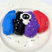 CHENXI Galaxy-Mastic à couleurs changeantes-Jouet anti-stress-Jouet sensoriel doux-Jouet Fidget de bureau