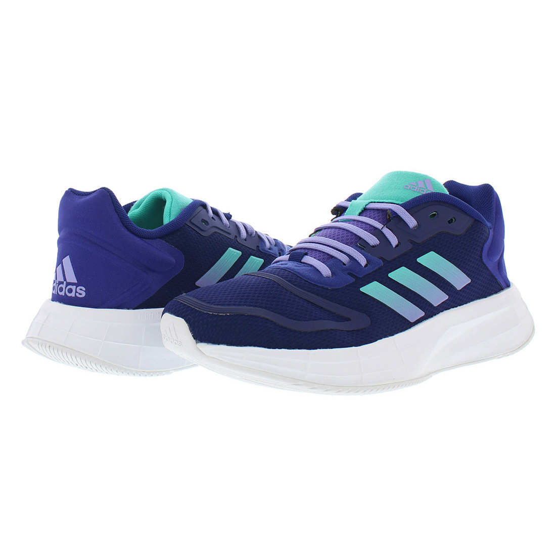 adidas gazelle silver green womens adidas Women's Duramo 10 Shoes main image 1