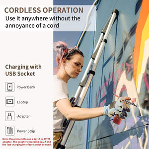 Aerógrafo <span class=keywords><strong>Profesional</strong></span> pintura tatuaje artesanía pastel Nano niebla rociador uñas manicura maquillaje compresor de aire <span class=keywords><strong>Kit</strong></span> aerógrafo - Product Image 6