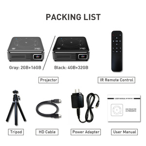Máy Chiếu DLP P11 2 + 16GB <span class=keywords><strong>4K</strong></span>, Máy Chiếu LED Mini Di Động Android 9.0 <span class=keywords><strong>Vs</strong></span> P10 5G Wifi 3D Chiếu Phim Gia Đình - Product Image 6