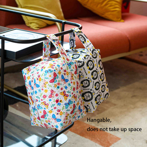 Sac étanche en PUL imprimé, robuste et économique, pour serviettes hygiéniques lavables, sac à <span class=keywords><strong>langer</strong></span> réutilisable, sac portable écologique - Product Image 6