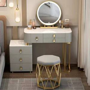 Smart home multi-functional bedroom dressing <b>table</b> Luxurious and simple design Black technology makeup <b>table</b> - Product Image 6