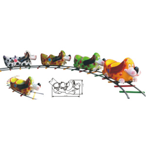 Manèges de parc d'attractions, petits manèges en fibre de verre pour enfants, jeux électriques pour touristes, mini-train - Product Image 6
