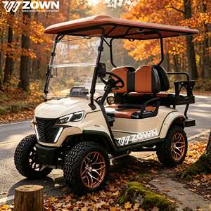 Meilleures ventes : Voiturette de golf électrique 4 places, batterie lithium 48V, pneus tout-terrain 4 roues, certifiée CE, 30-50 km/h, autonomie 90 km, acier - Product Image 6