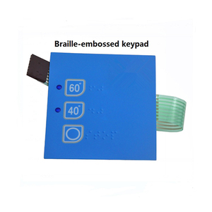 점자 엠보싱 버튼 키보드 LED 멤브레인 키패드 시각 장애인용 - Product Image 2