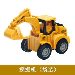 Ruunjoy儿童玩具工程车全套挖掘机钩机叉车压背惯性铲沙玩具 - Product Image 6