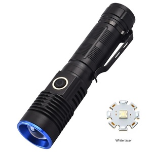 Linterna LED magnética de carga USB multifuncional, láser blanco con luz fuerte de largo alcance para búsqueda de hogar al aire libre - Product Image 6
