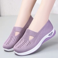 Nouvelle Arrivée Chaussures Décontractées à Plateforme pour Femmes, Respirantes, Amorties, Légères, Antidérapantes, Confortables pour le Quotidien et la Marche