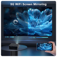 Projecteur vidéo Full HD Voxflix VF71 1080P Smart Android Auto Focus Correction Keystone Projecteur de cinéma maison