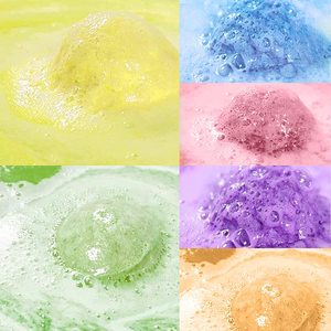 Fábrica Oem Etiqueta Privada Bolas de baño orgánicas Fragancia natural Bombas de baño con juguetes Forma de bola Spa Bomba de baño con gas - Product Image 3