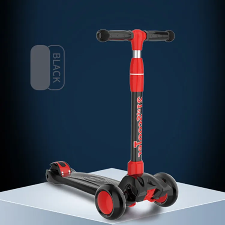 Children's kick scooter 3-12 years old pedal scooter single foot scooter three wheels