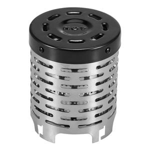 Chauffe-tente portable en acier inoxydable, noir et argent, accessoire de chauffage pour camping en extérieur, pour utilisation en tente - Product Image 4