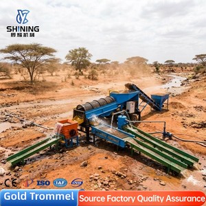 Séparateur à gravité pour lave-or fluvial 30-50t/h avec système de circulation d'eau pour l'extraction d'or alluvial en Afrique - Product Image 1