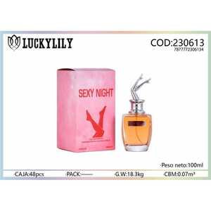 Perfume Corporal Sexy Night de 100 ml al por Mayor, Fragancia Frutal para Mujer, con 25 ml de Volumen - Product Image 1